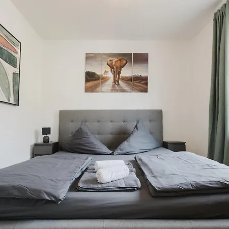 Stilvolles Mit Blick Auf Dreifluesse-eck Apartman Passau